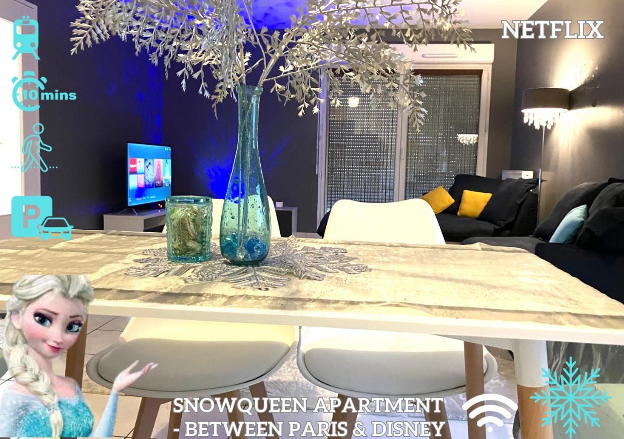 Snowqueen Hotel Apartment Paris-Disney Chelles  Exterior foto